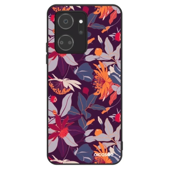 Husă pentru Honor X7a - Purple Leaf