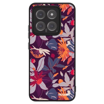 Picasee ULTIMATE CASE pentru Xiaomi 14 - Purple Leaf