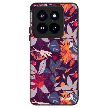 Husă pentru Xiaomi 14 Pro - Purple Leaf