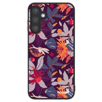 Picasee ULTIMATE CASE pentru Samsung Galaxy A15 A156B 5G - Purple Leaf
