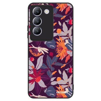 Husă pentru Vivo V40 SE 5G - Purple Leaf