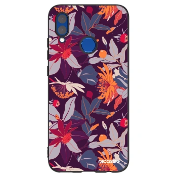 Husă pentru Honor 10 Lite - Purple Leaf