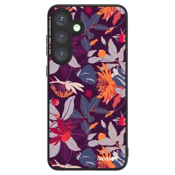 Picasee ULTIMATE CASE pentru Samsung Galaxy S25+ 5G - Purple Leaf