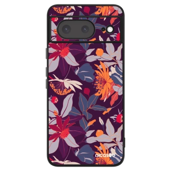 Husă pentru Google Pixel 8a - Purple Leaf