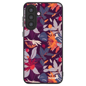Picasee ULTIMATE CASE pentru Samsung Galaxy A36 5G - Purple Leaf