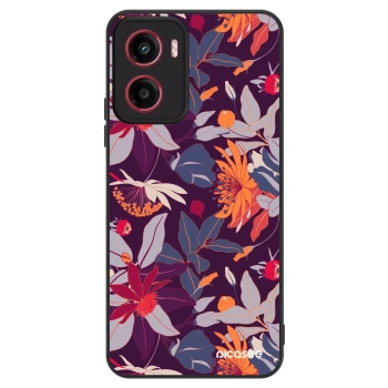 Husă pentru Motorola Moto G05 - Purple Leaf