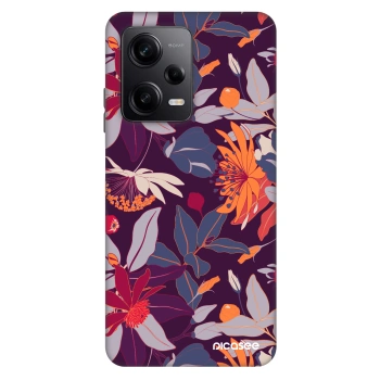 Husă pentru Xiaomi Redmi Note 12 Pro+ 5G - Purple Leaf