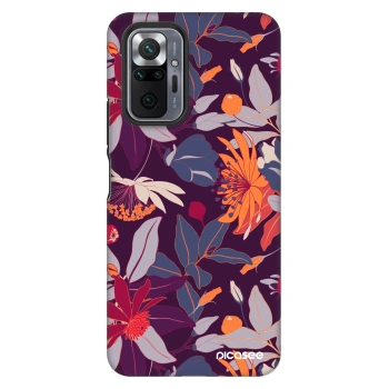 Husă pentru Xiaomi Redmi Note 10 Pro - Purple Leaf