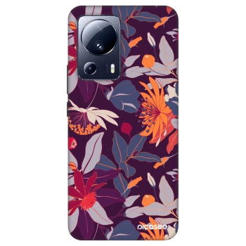 Husă pentru Xiaomi 13 Lite - Purple Leaf