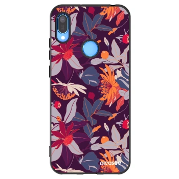 Husă pentru Huawei Y6 2019 - Purple Leaf