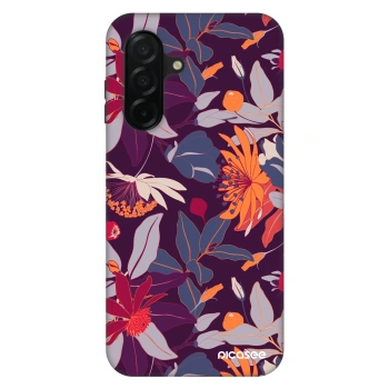 Husă pentru Samsung Galaxy A26 5G A266B - Purple Leaf