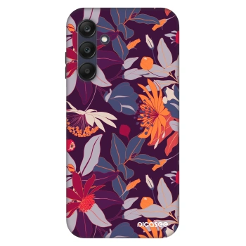 Husă pentru Samsung Galaxy A25 A256B 5G - Purple Leaf