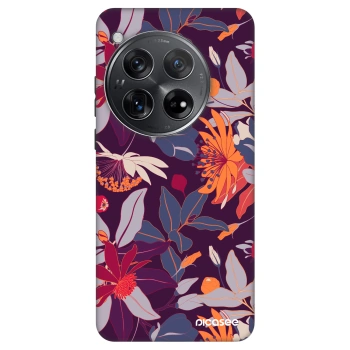 Husă pentru OnePlus 12 5G - Purple Leaf