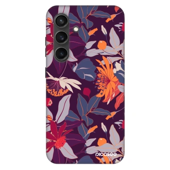 Husă pentru Samsung Galaxy S24 S921B 5G - Purple Leaf