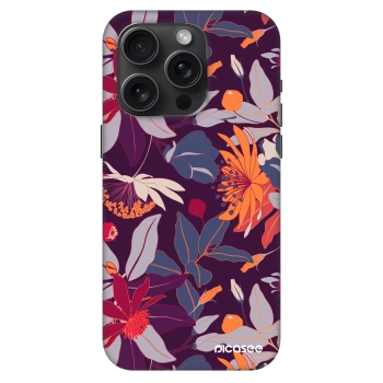 Husă pentru Apple iPhone 15 Pro - Purple Leaf