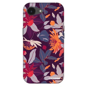 Husă pentru Apple iPhone 16e - Purple Leaf