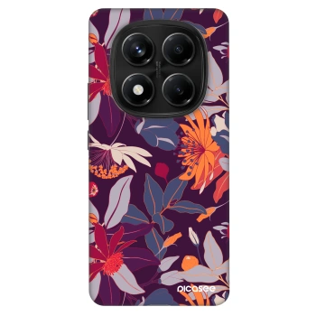 Husă pentru Xiaomi Redmi Note 14 Pro 4G - Purple Leaf