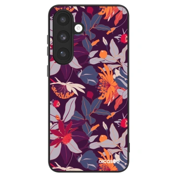 Picasee ULTIMATE CASE PowerShare pentru Samsung Galaxy S25 FE 5G - Purple Leaf