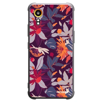 Husă pentru Samsung Galaxy Xcover 7 - Purple Leaf