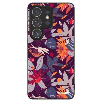 Picasee ULTIMATE CASE PowerShare pentru Samsung Galaxy S26 Ultra - Purple Leaf
