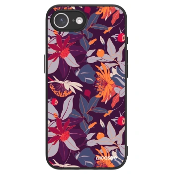 Picasee ULTIMATE CASE MagSafe pentru Apple iPhone 17e - Purple Leaf