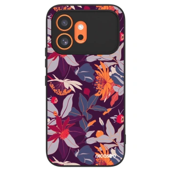 Husă pentru Honor 600 - Purple Leaf