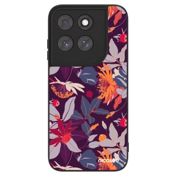 Husă pentru Motorola Moto G77 - Purple Leaf