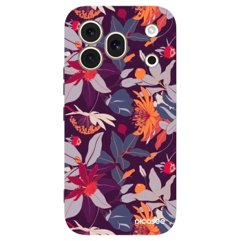 Husă pentru Honor 600 Pro - Purple Leaf
