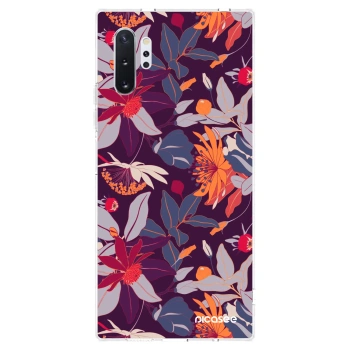 Husă pentru Samsung Galaxy Note 10+ N975F - Purple Leaf