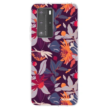 Husă pentru Huawei P40 Pro - Purple Leaf