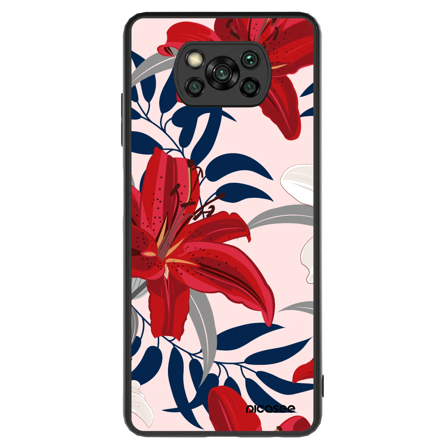 Picasee ULTIMATE CASE pentru Xiaomi Poco X3 - Red Lily