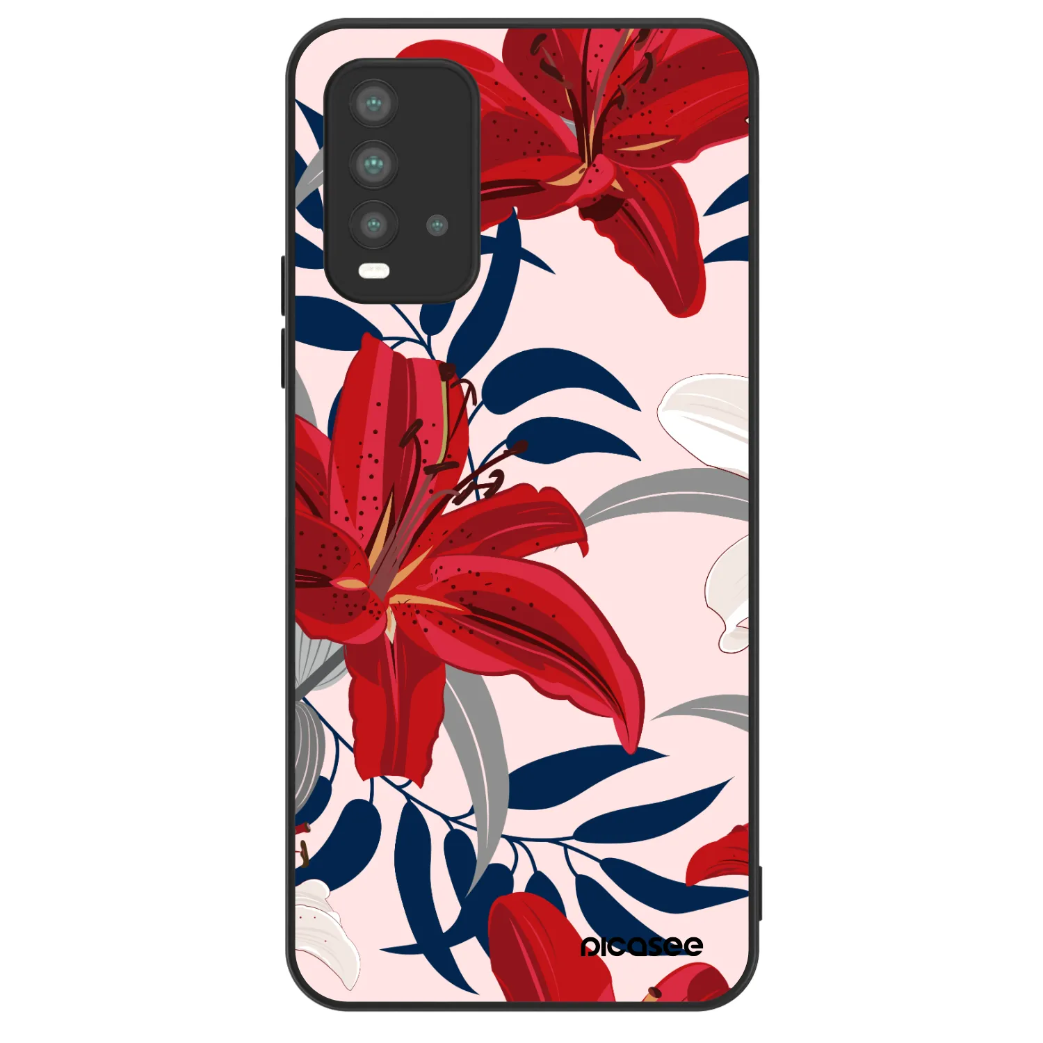 Picasee ULTIMATE CASE pentru Xiaomi Redmi 9T - Red Lily