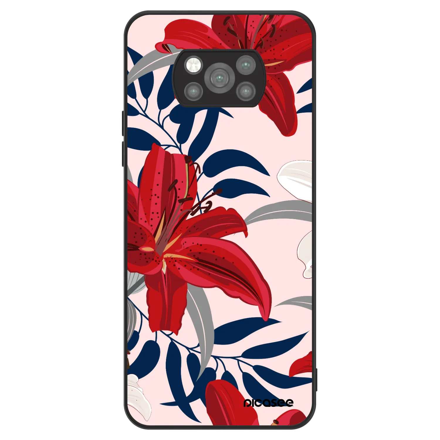 Picasee ULTIMATE CASE pentru Xiaomi Poco X3 Pro - Red Lily