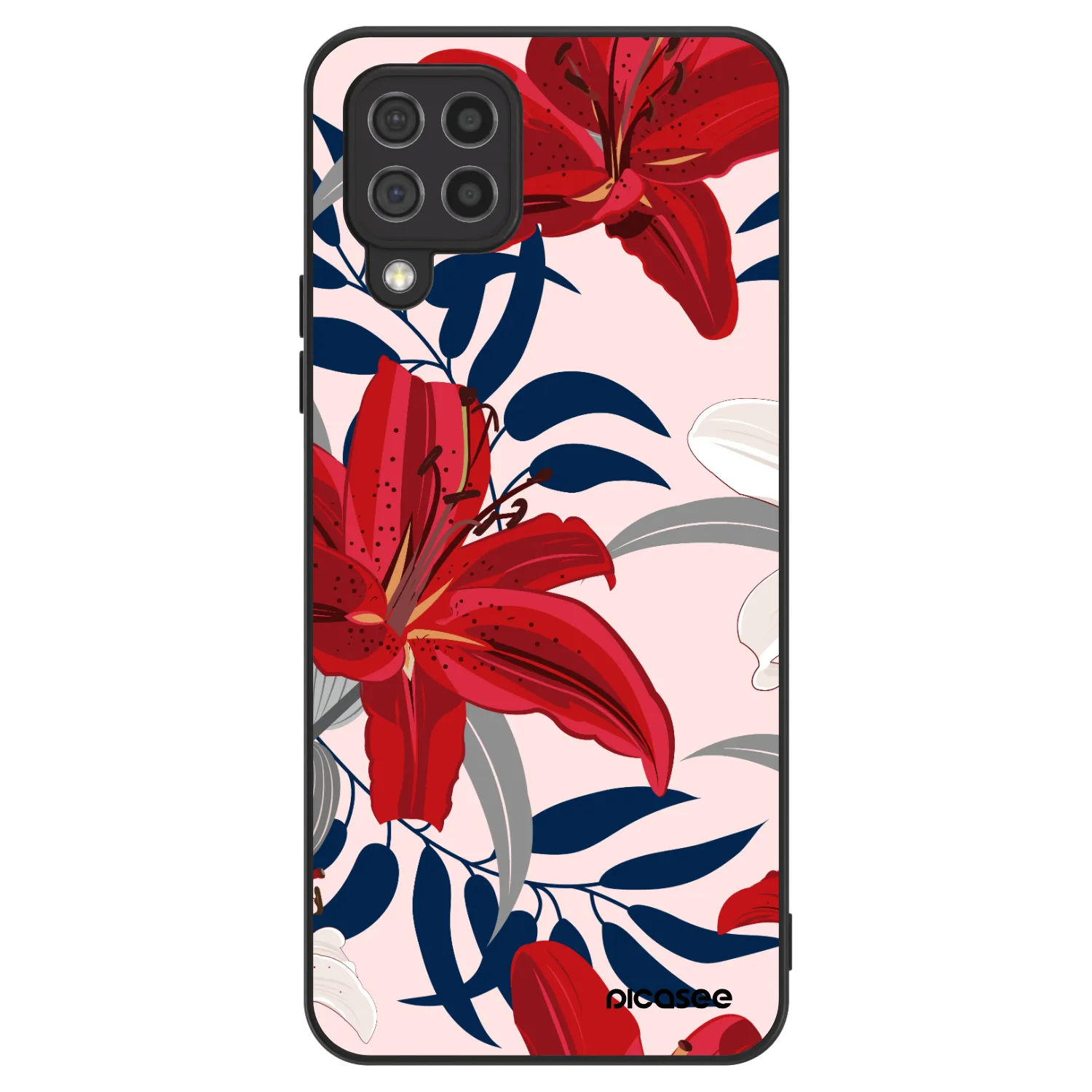 Picasee ULTIMATE CASE pentru Samsung Galaxy A22 A225F 4G - Red Lily