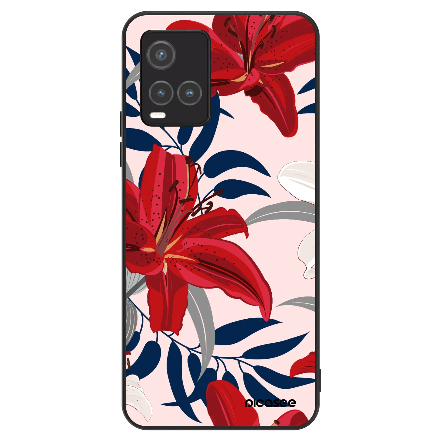 Picasee ULTIMATE CASE pentru Vivo Y33s - Red Lily