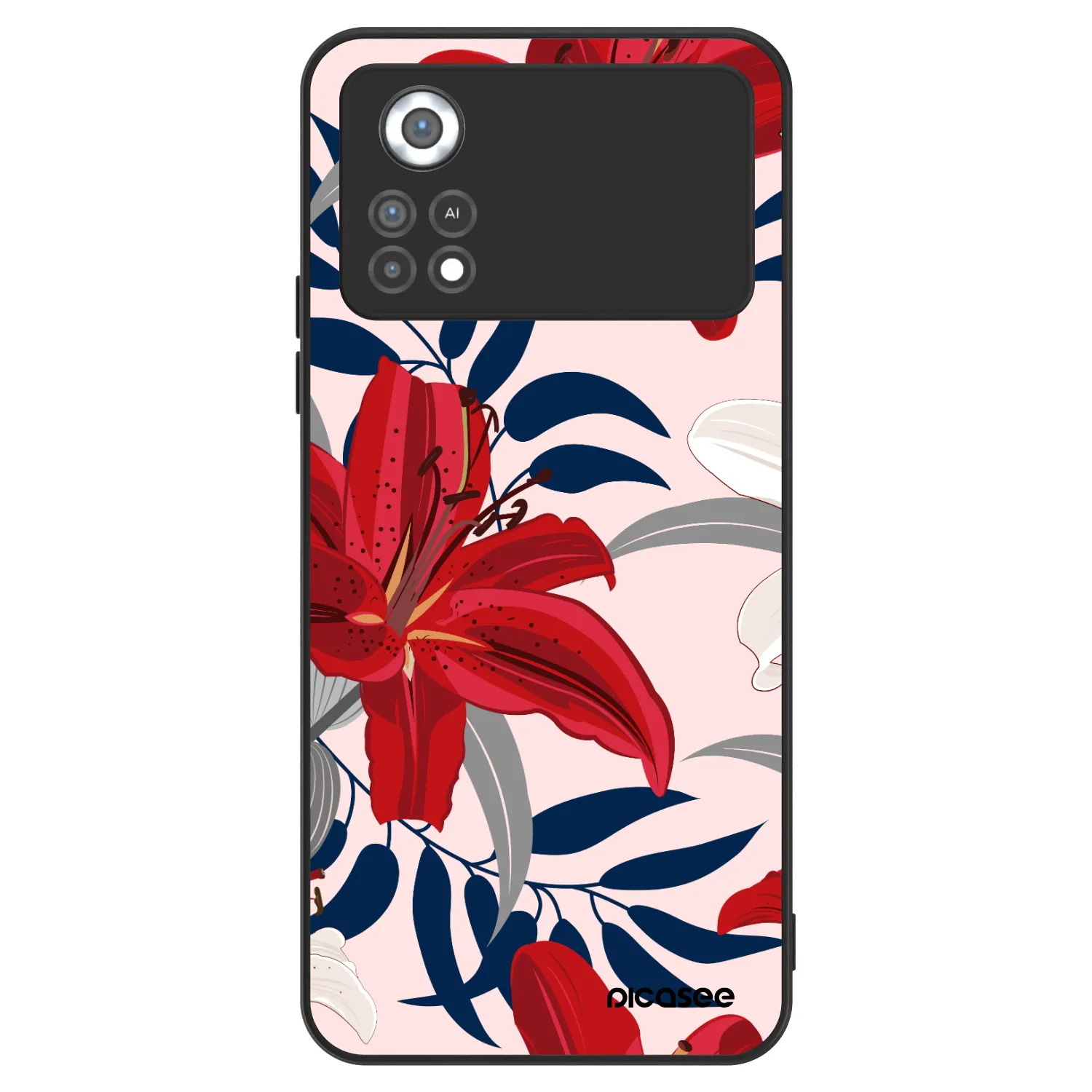 Picasee ULTIMATE CASE pentru Xiaomi Poco X4 Pro 5G - Red Lily