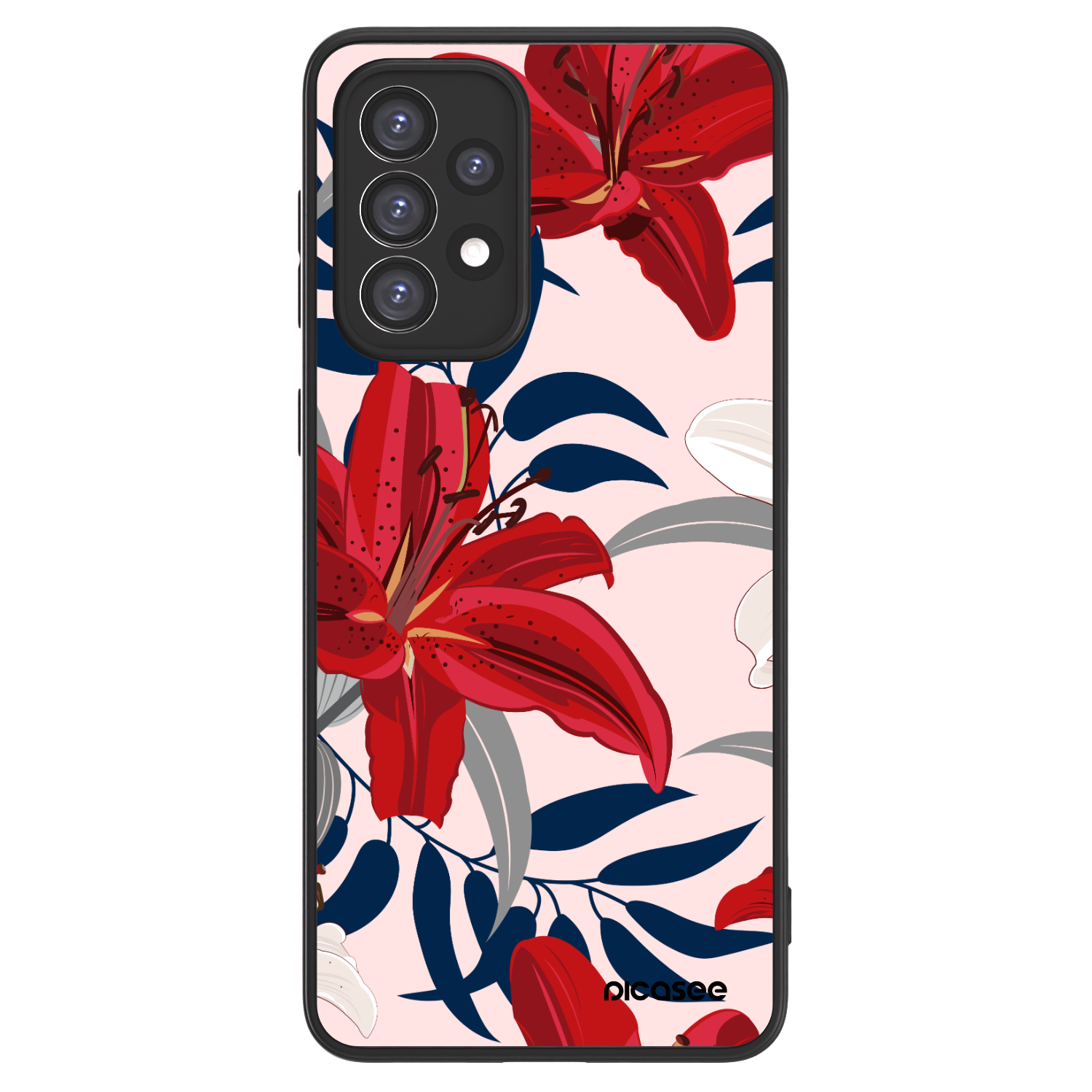 Picasee ULTIMATE CASE pentru Samsung Galaxy A33 5G A336 - Red Lily