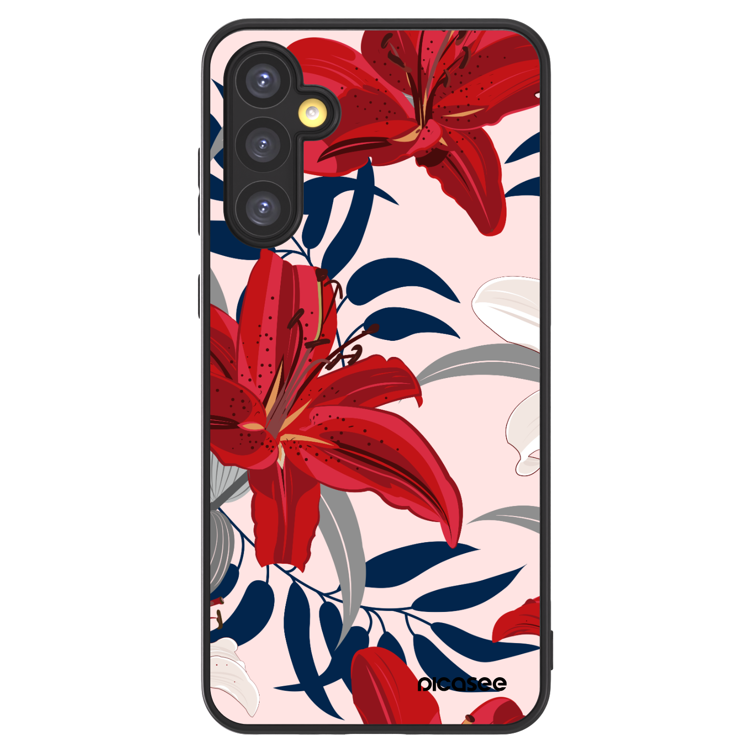 Picasee ULTIMATE CASE pentru Samsung Galaxy A34 5G A346B - Red Lily