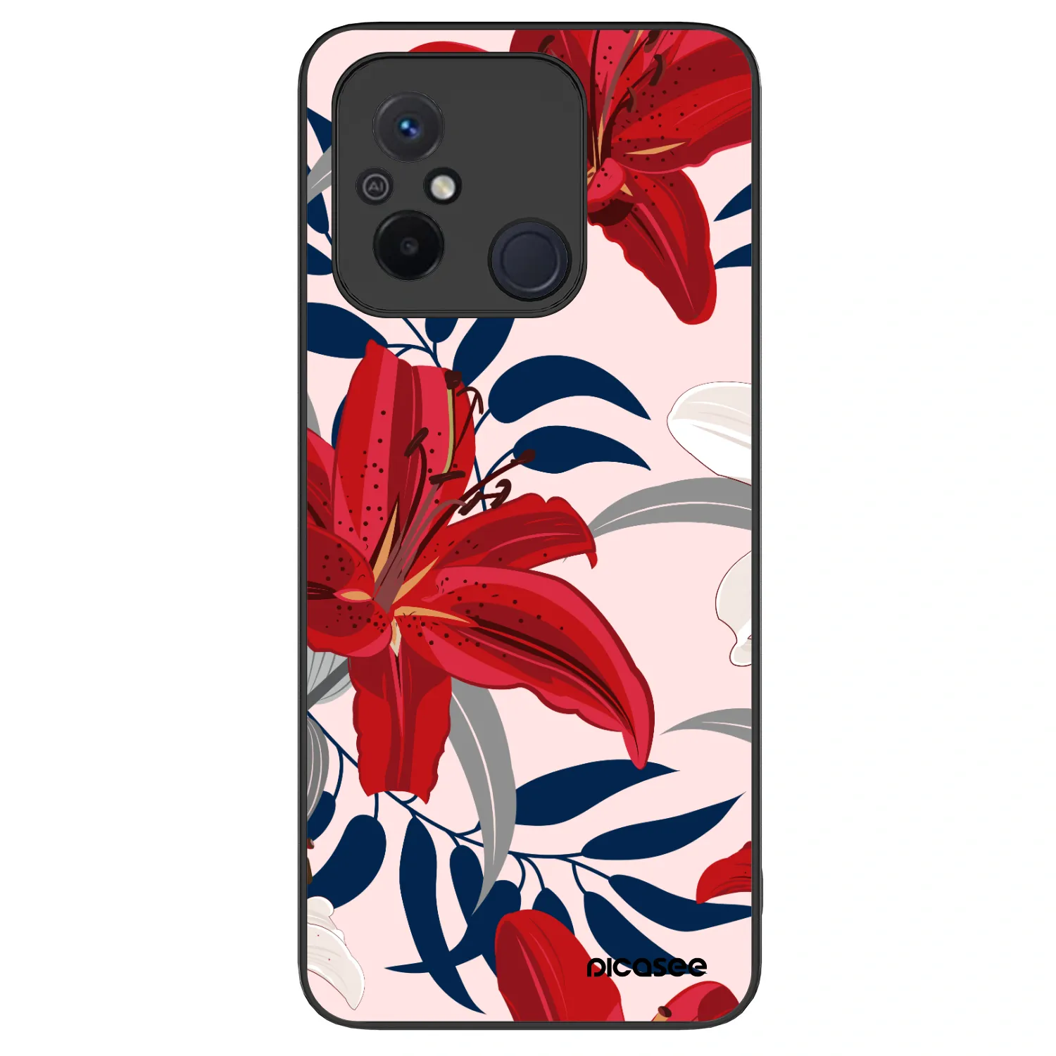 Picasee ULTIMATE CASE pentru Xiaomi Redmi 12C - Red Lily