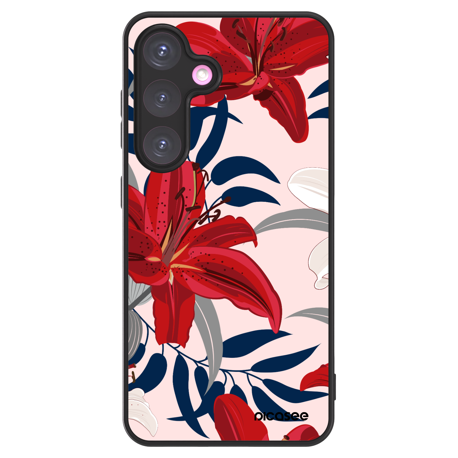Picasee ULTIMATE CASE PowerShare pentru Samsung Galaxy S24+ S926B 5G - Red Lily