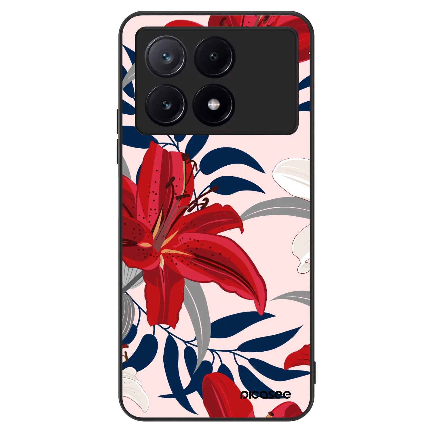 Picasee ULTIMATE CASE pentru Xiaomi Poco X6 Pro - Red Lily
