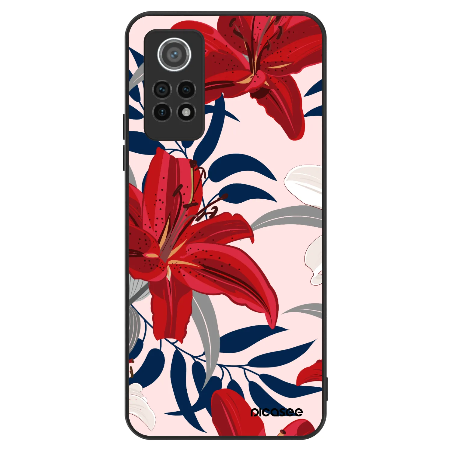 Picasee ULTIMATE CASE pentru Xiaomi Redmi Note 12 Pro 4G - Red Lily