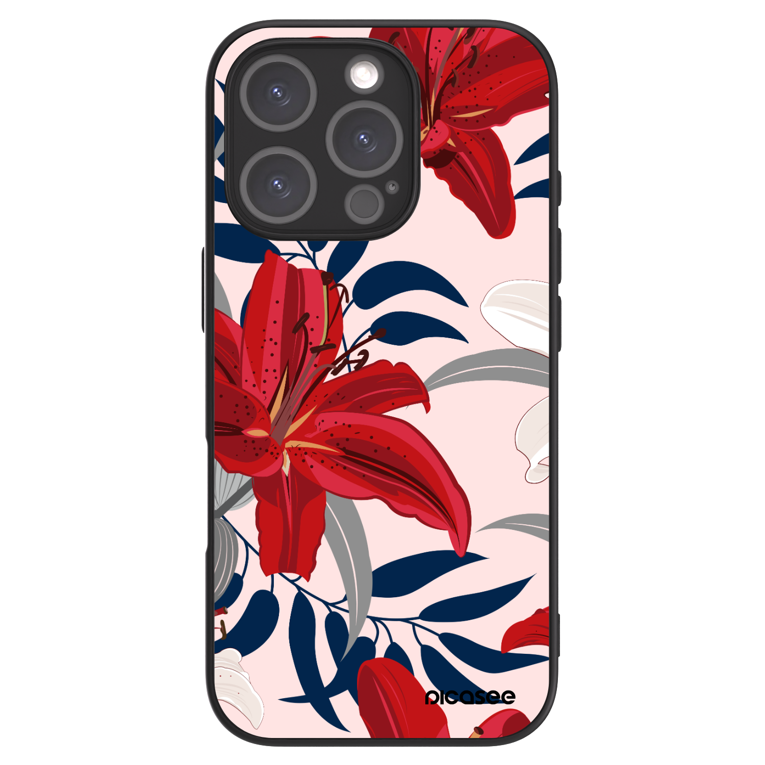 Picasee ULTIMATE CASE pentru Apple iPhone 16 Pro - Red Lily