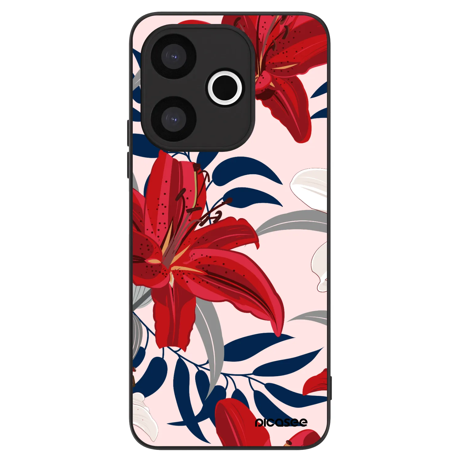Picasee ULTIMATE CASE pentru Xiaomi Redmi 13 4G - Red Lily
