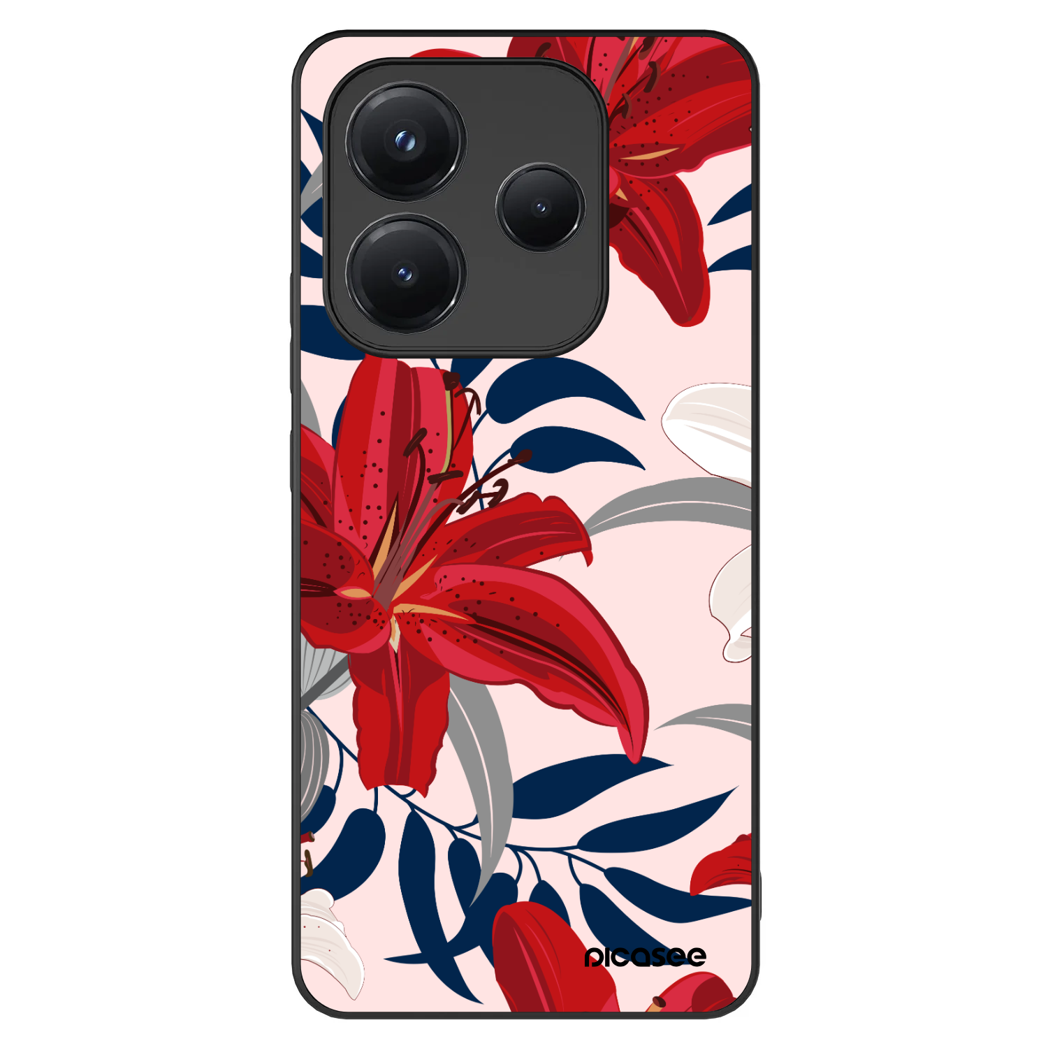 Picasee ULTIMATE CASE pentru Xiaomi Redmi Note 14 5G - Red Lily
