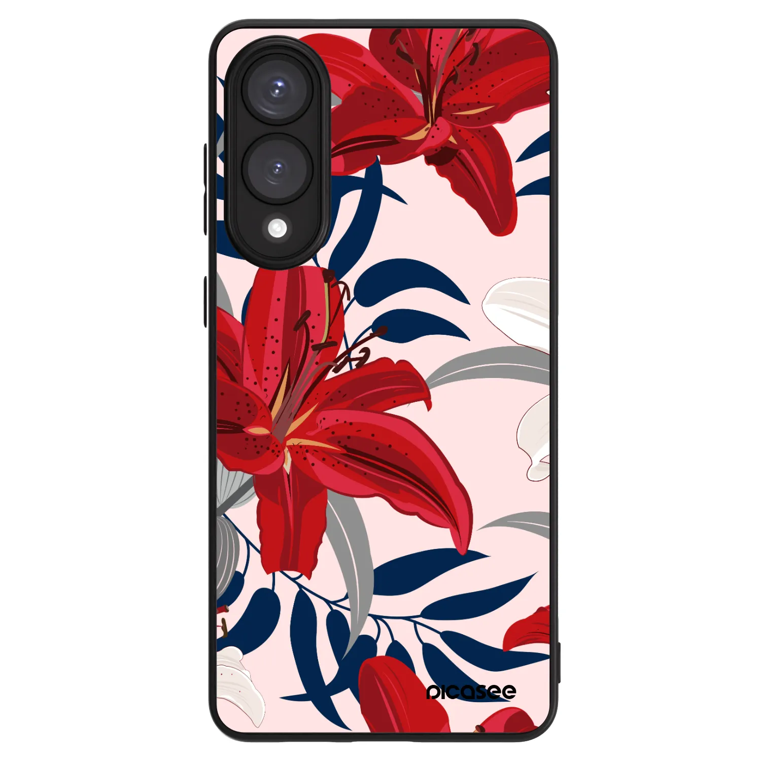 Picasee ULTIMATE CASE PowerShare pentru Samsung Galaxy S25 Edge 5G - Red Lily