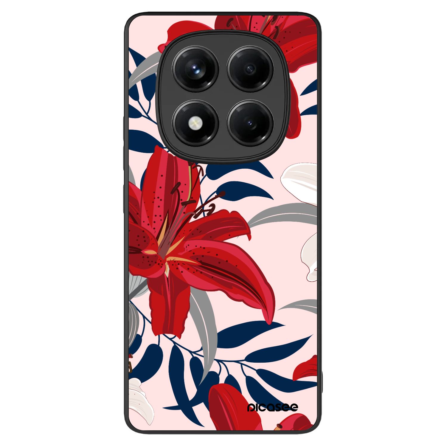 Picasee ULTIMATE CASE pentru Xiaomi Redmi Note 14 Pro 4G - Red Lily