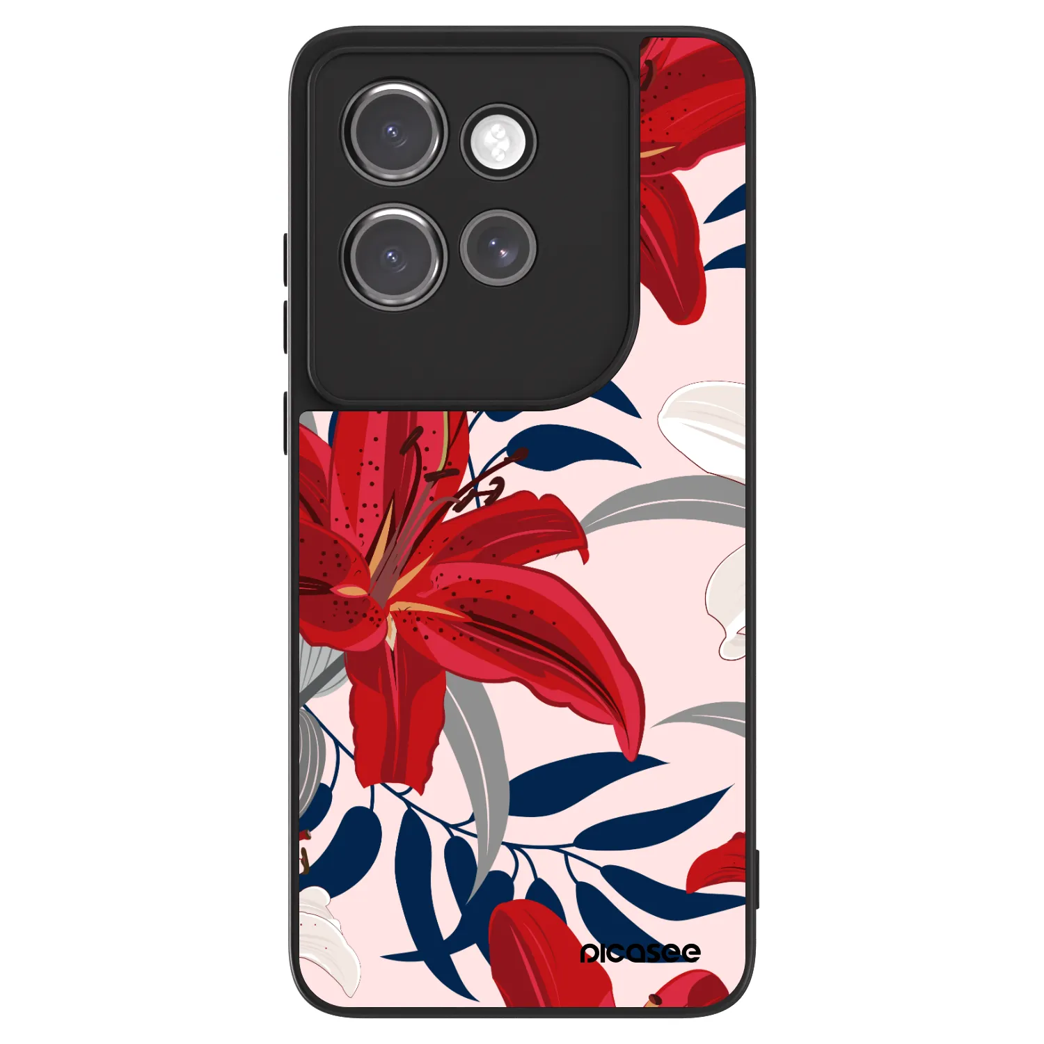 Picasee ULTIMATE CASE pentru Motorola Edge 50 Neo - Red Lily