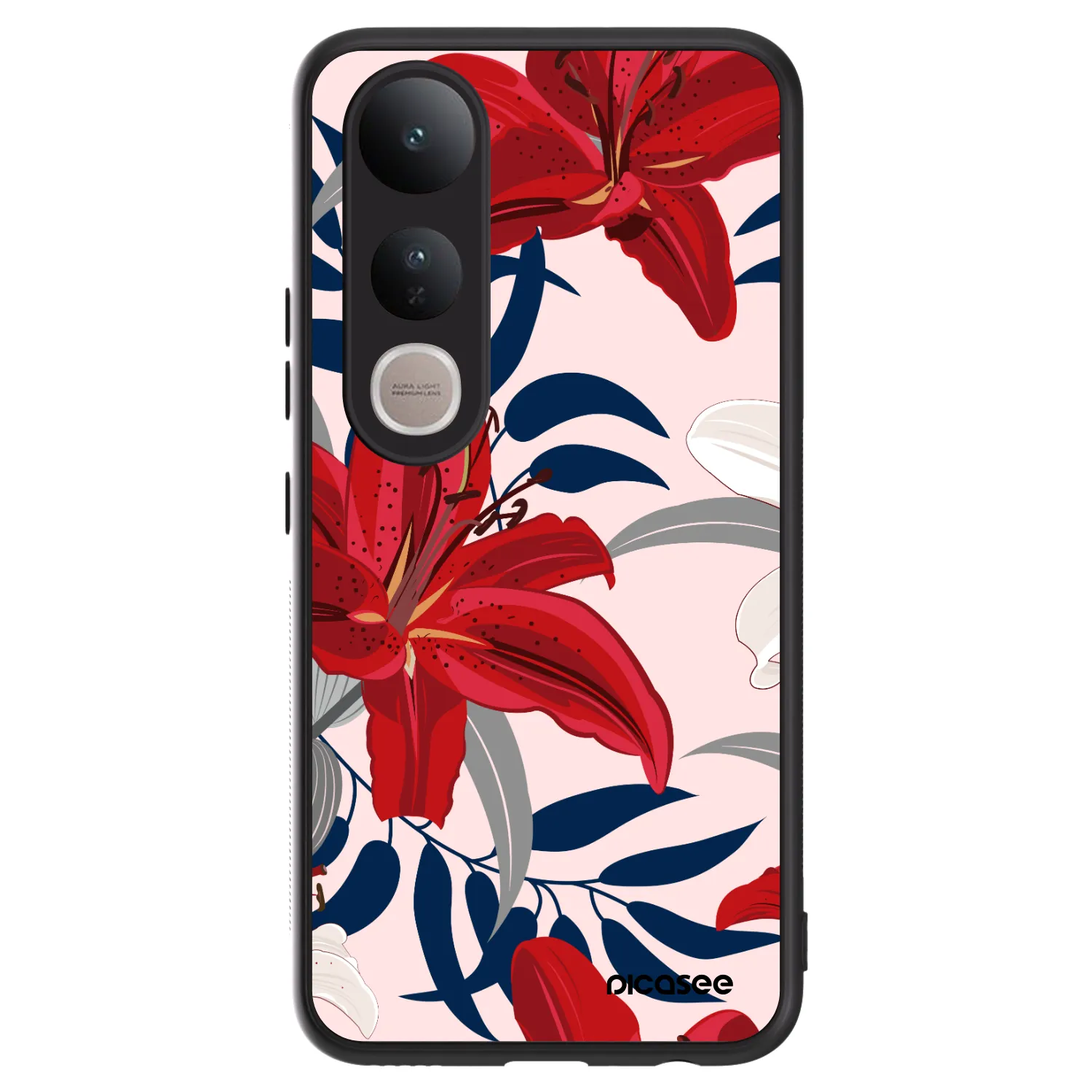 Picasee ULTIMATE CASE pentru Vivo V50 Lite 5G - Red Lily