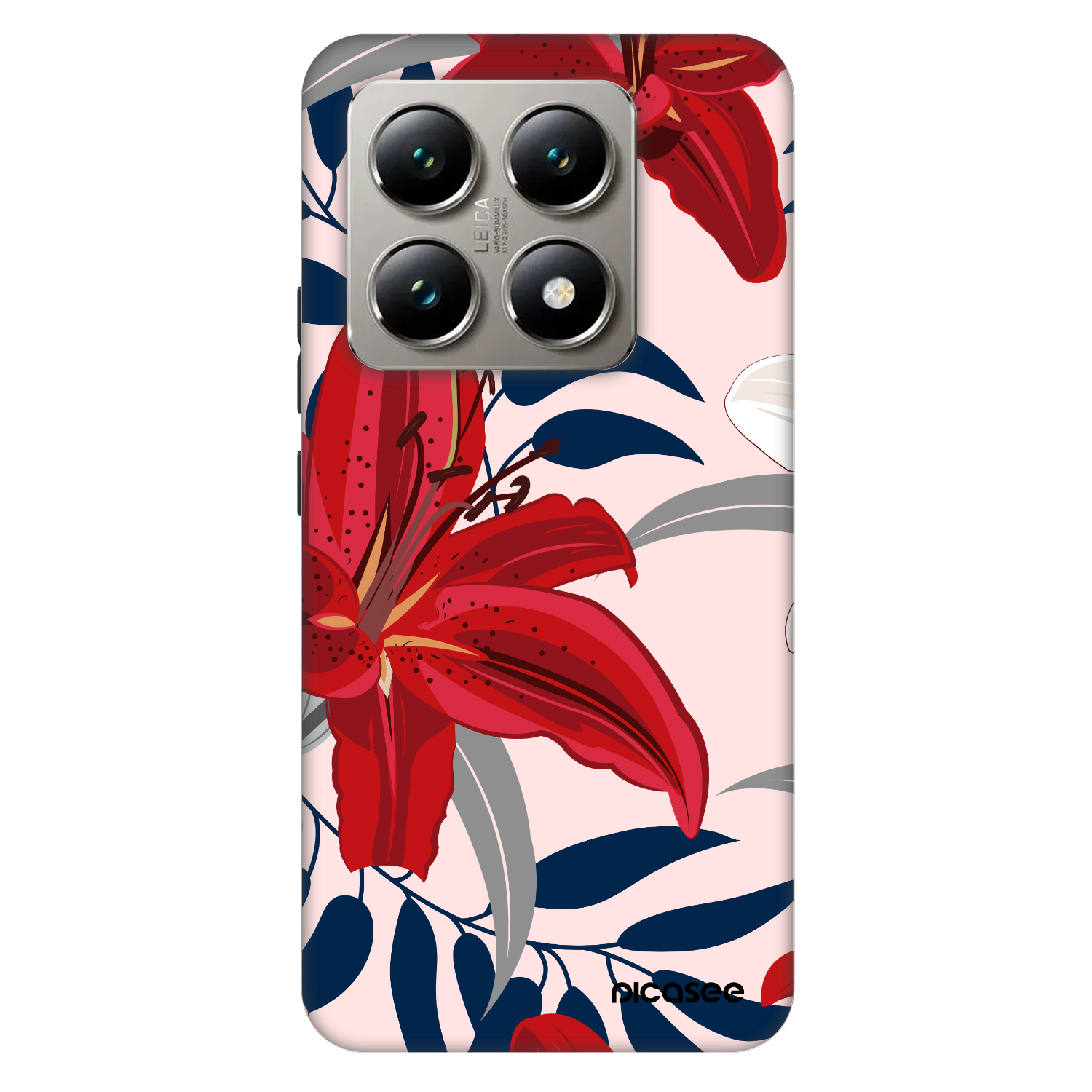 Picasee Fashion Case pentru Xiaomi 14T Pro - Red Lily